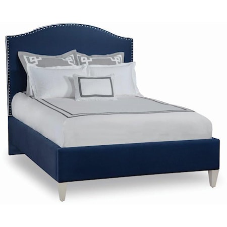 Elliston Queen Bed w/ Nailheads